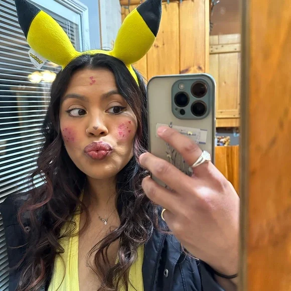 Spirit Halloween Pikachu Costume Kit with Yellow and Black Accessories - Picture 7 of 7